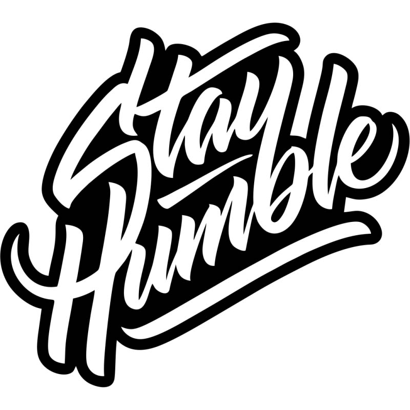 Stay humble Car Motorcycle Sticker | Lazada PH