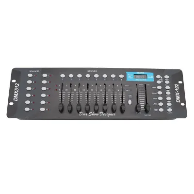 【Cash sa paghahatid】 192 Channels DMX512 Controller Console for Stage Party DJ