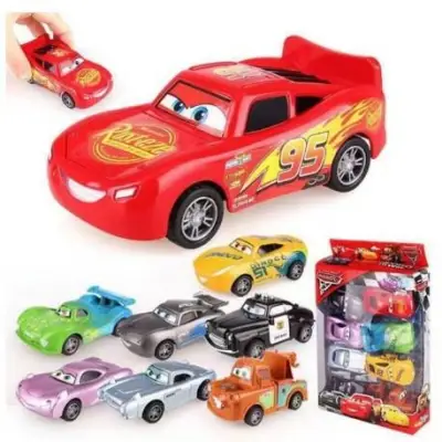 【Melody】8 in 1 Car Toy Model Racing Cars Pull Back Toy #BK0029#