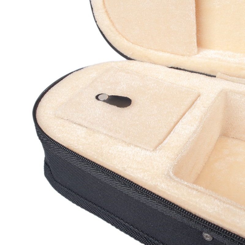 Violin Case Size Professional Triangular Shape Violin Hard Case Yellow Inside Violin Parts