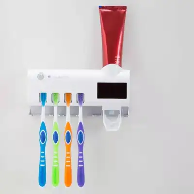 Ultraviolet Toothbrush Sterilizer Automatic Toothpaste Dispenser