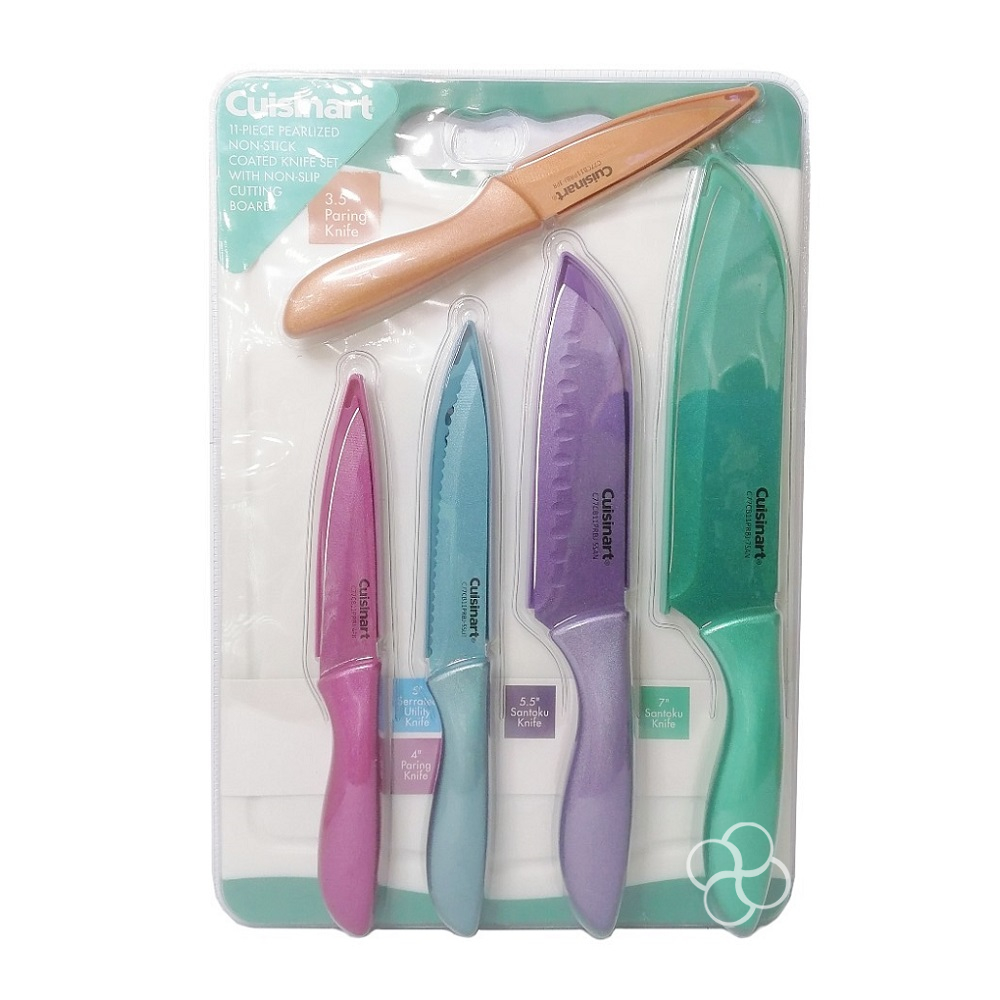 Cuisinart Cutting Board Non Stick Coated Knife - 11 Piece Set