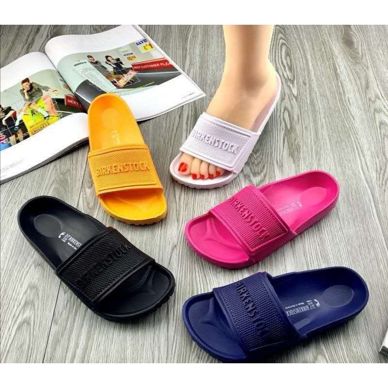 birkenstock one strap rubber