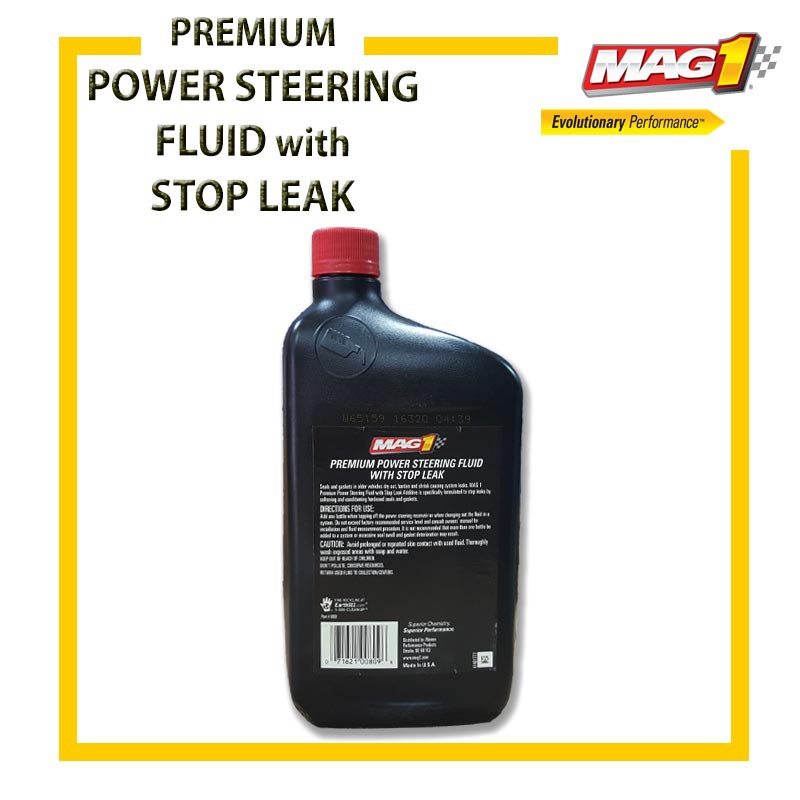 Mag 1 Premium Power Steering Fluid with Stop Leak 946ml (P 809