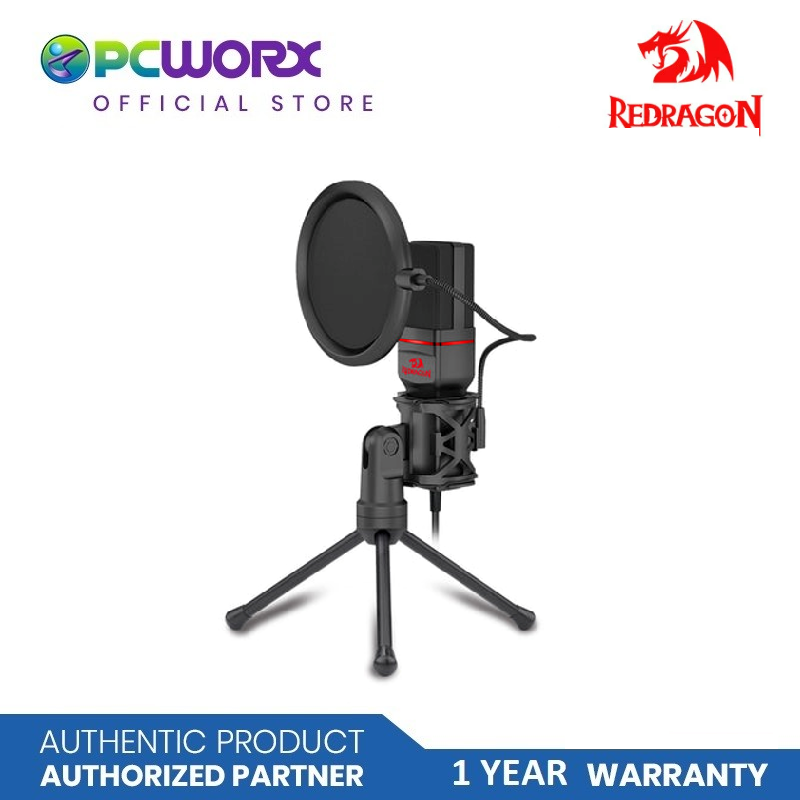 Redragon GM100 Gaming Stream Microphone Redragon Gaming Mic Gamer