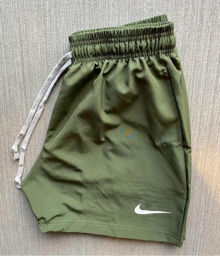 army green nike shorts