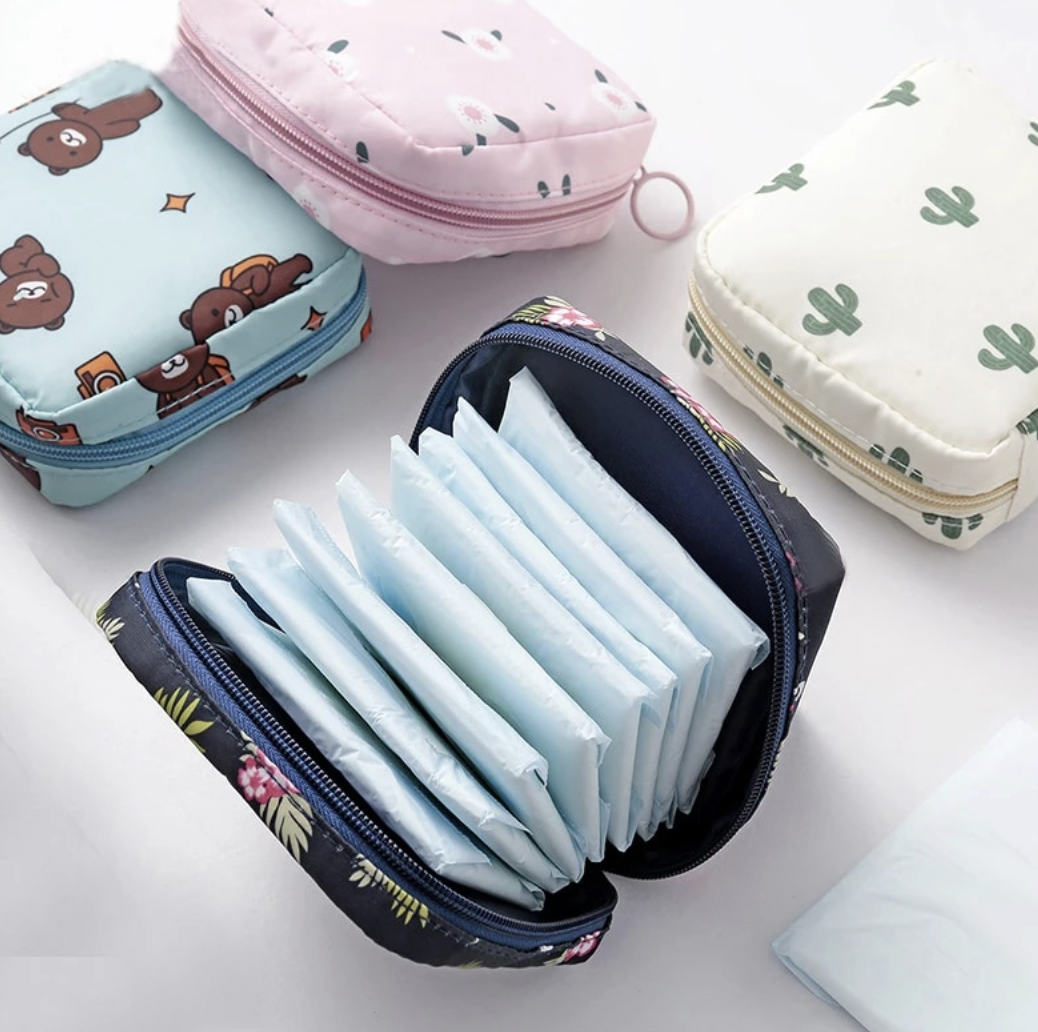CS Cute Handy Travel Sanitary Napkin Pouch Bag Lazada PH