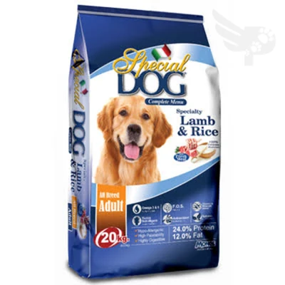 SPECIAL DOG ADULT 20lbs / 9.07kg (LAMB & RICE FLAVORED) - Monge - Dog Food Philippines - petpoultryph
