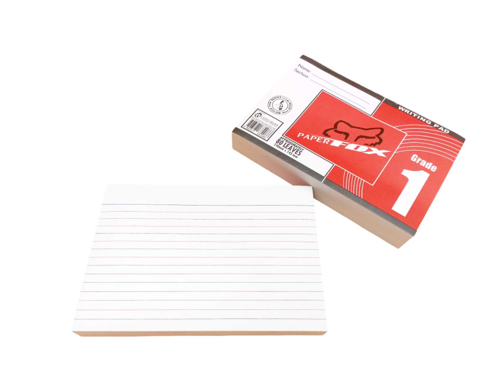 Intermediate Pad paper All level / Grade one to Four level / sold per