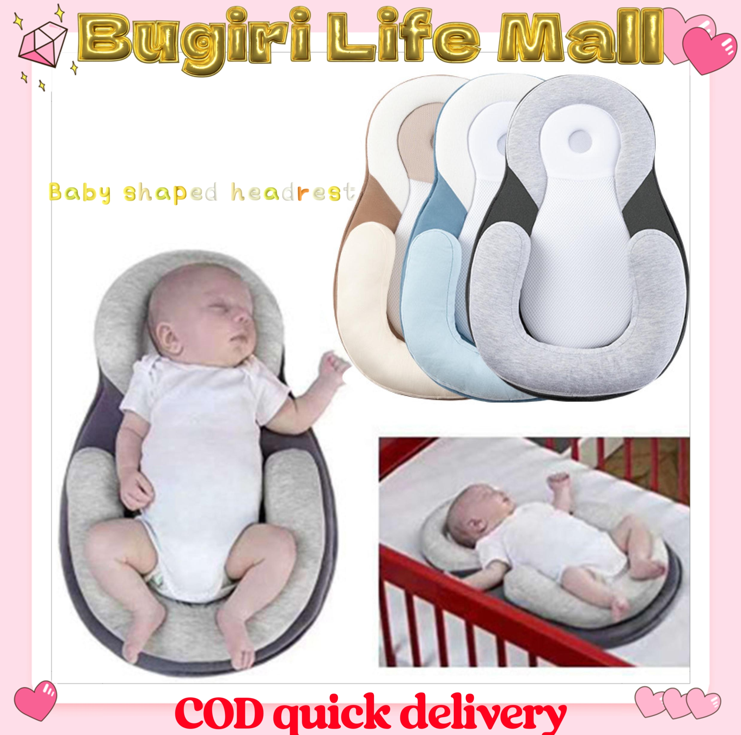 New upgrade Portable Baby Bed Stereotype Infant Crib Folding Travel Cot
