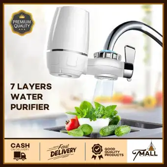 Tmall 7 Layers Water Purifier Tap Water Filter Zoosen Faucet Water