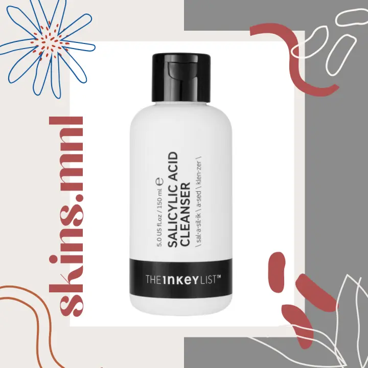 the inkey list salicylic acid cleanser ph