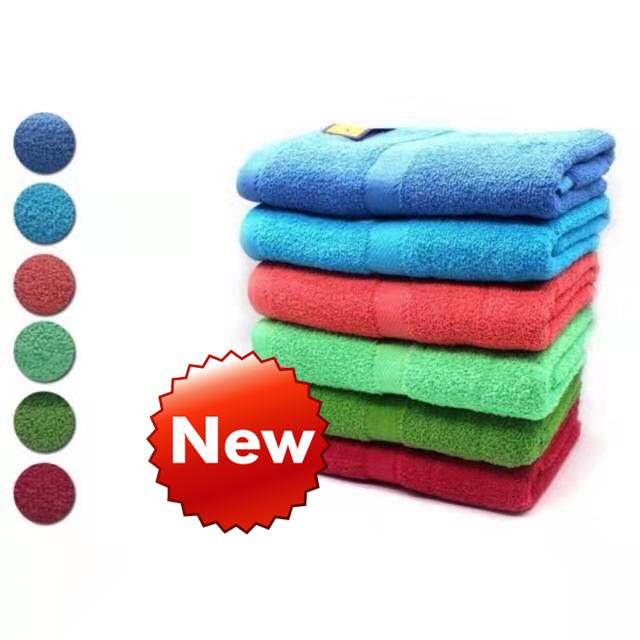 plain cannon bath towel (70x140cm)assorted color