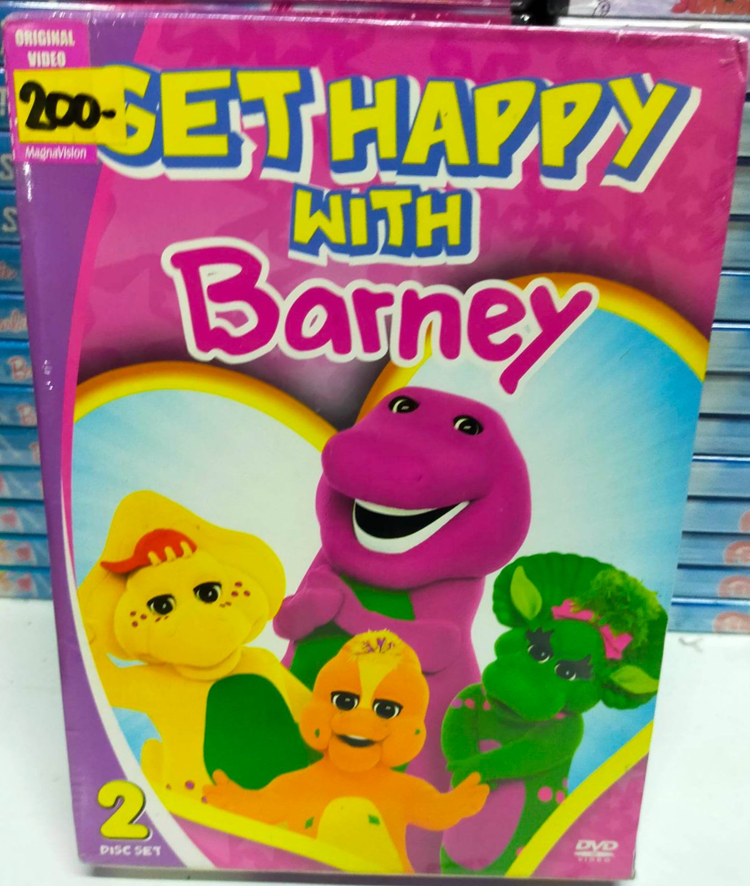 Get Happy with Barney DVD BOXSET (2 Disc) | Lazada PH