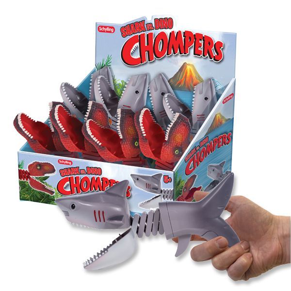 Shark and Dinosaur Animal Figures Grabber Claw Game Snapper Pick