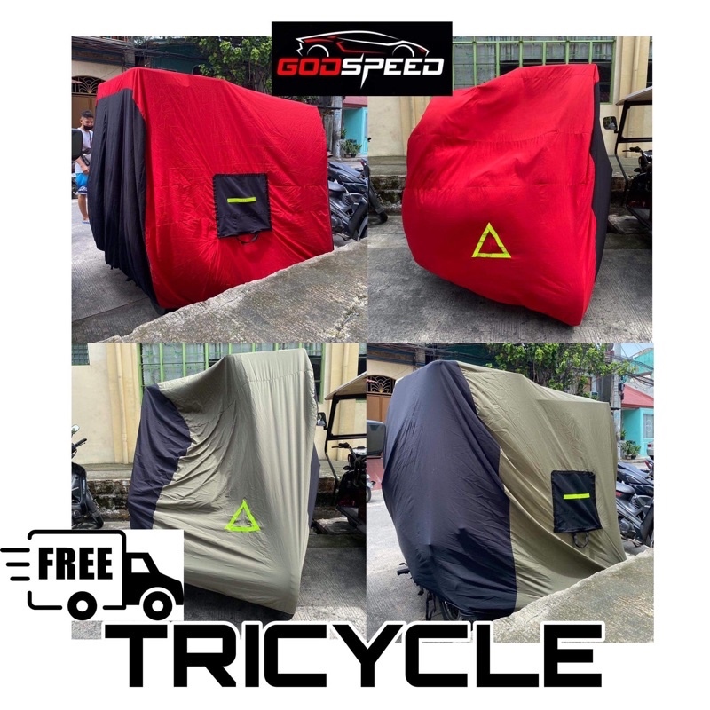 TRICYCLE COVER RANDOM COLOR (WATER REPELLENT) | Lazada PH
