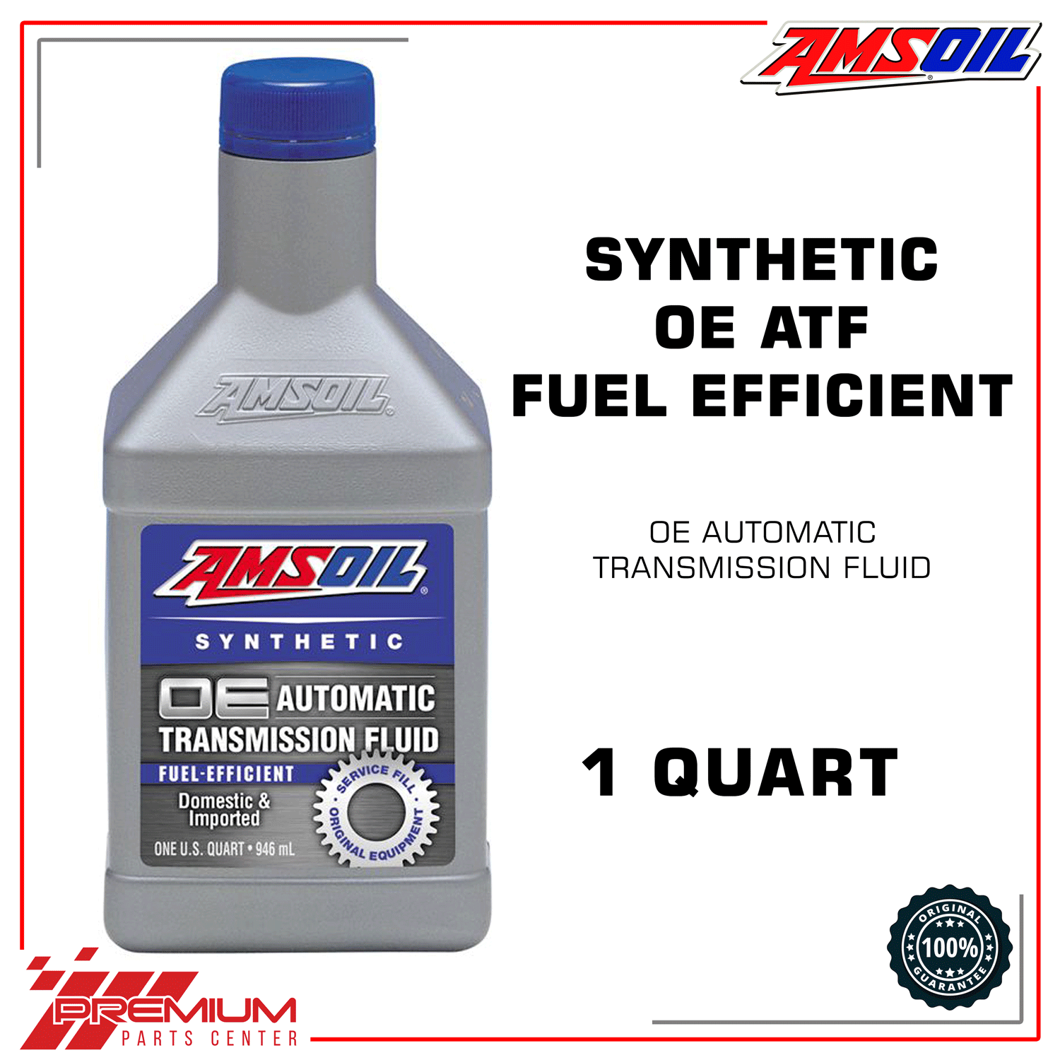 Amsoil OE Fuel-Efficient Synthetic Automatic Transmission Fluid