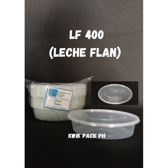 Leche Flan Plastic Container - 10 pcs per pack | Lazada PH