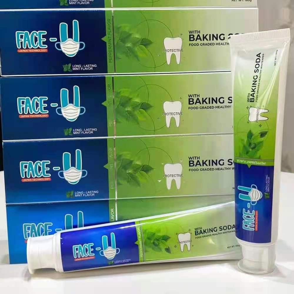 wWMJe8OB JAPAN TECH FACEU 180g Whitening Peppermint Food Graded Healthy