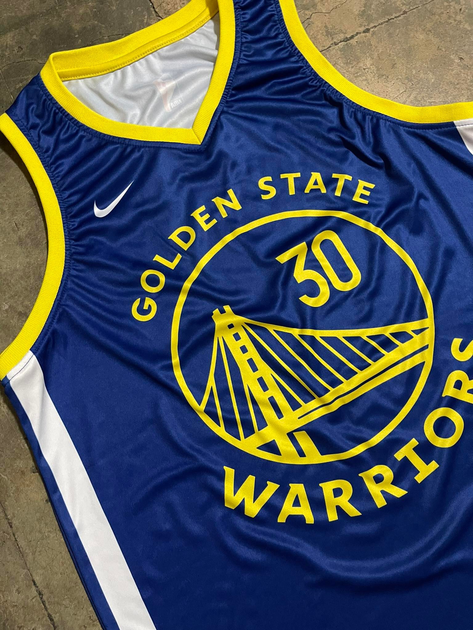 Stephen Curry Royal Golden State Warriors 20-21' Jersey — SportsWRLDD