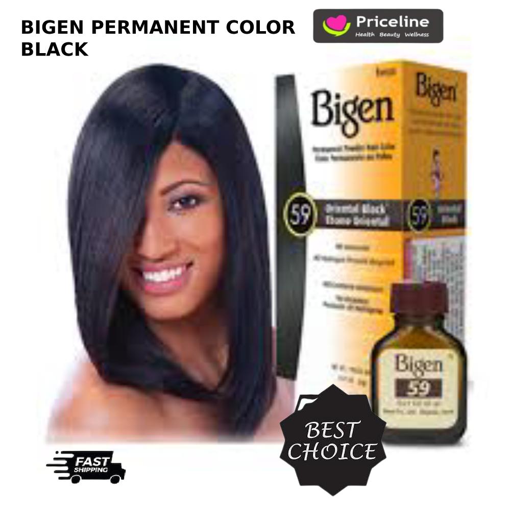 BIGEN Permanent Powder Hair Color Black | Lazada PH