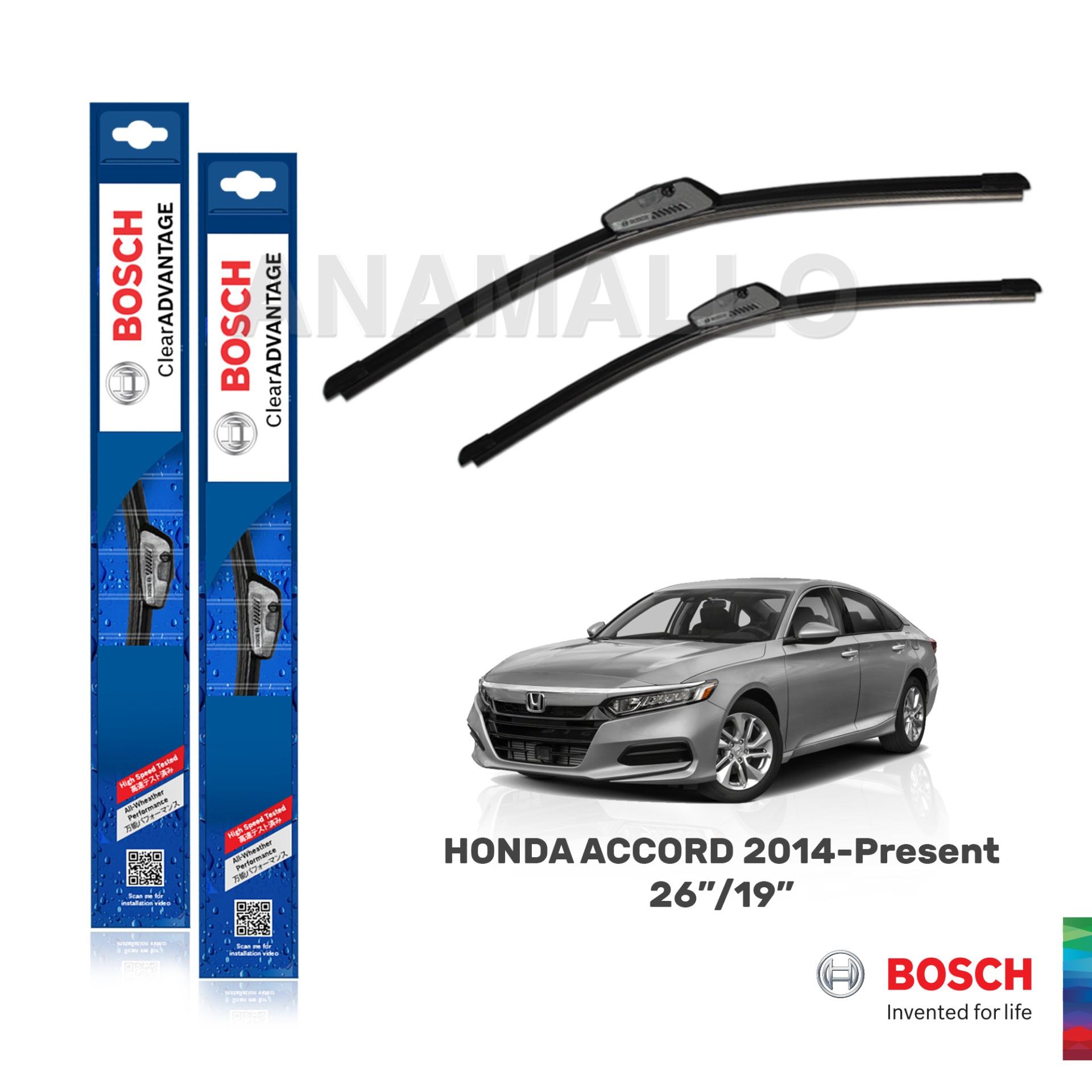 2014 honda accord wiper blade size