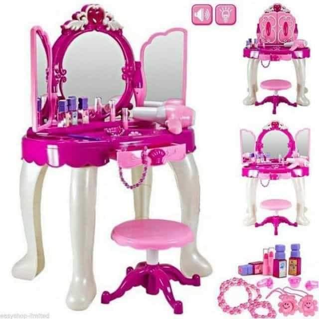 barbie vanity beauty set
