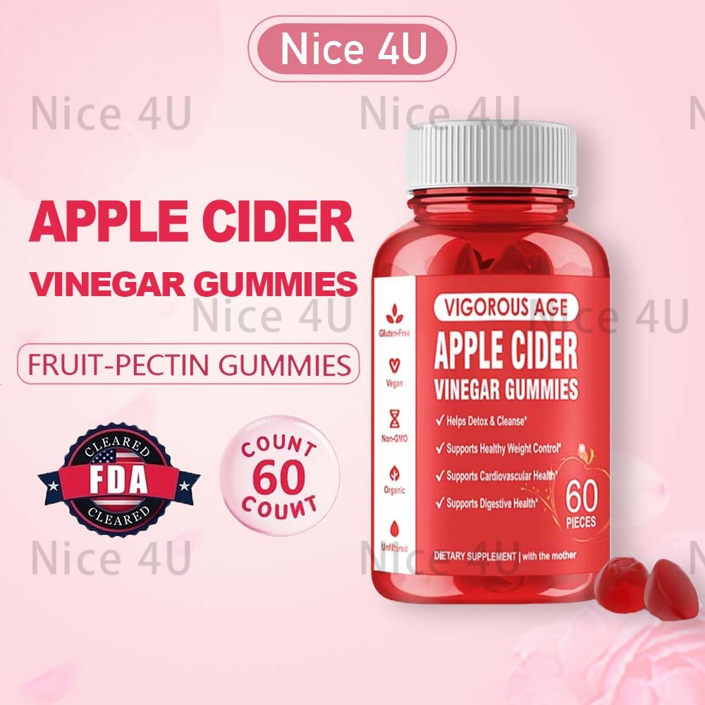 Apple Cider Vinegar Gummies Slimming Gummies Weight Loss Burns Fat