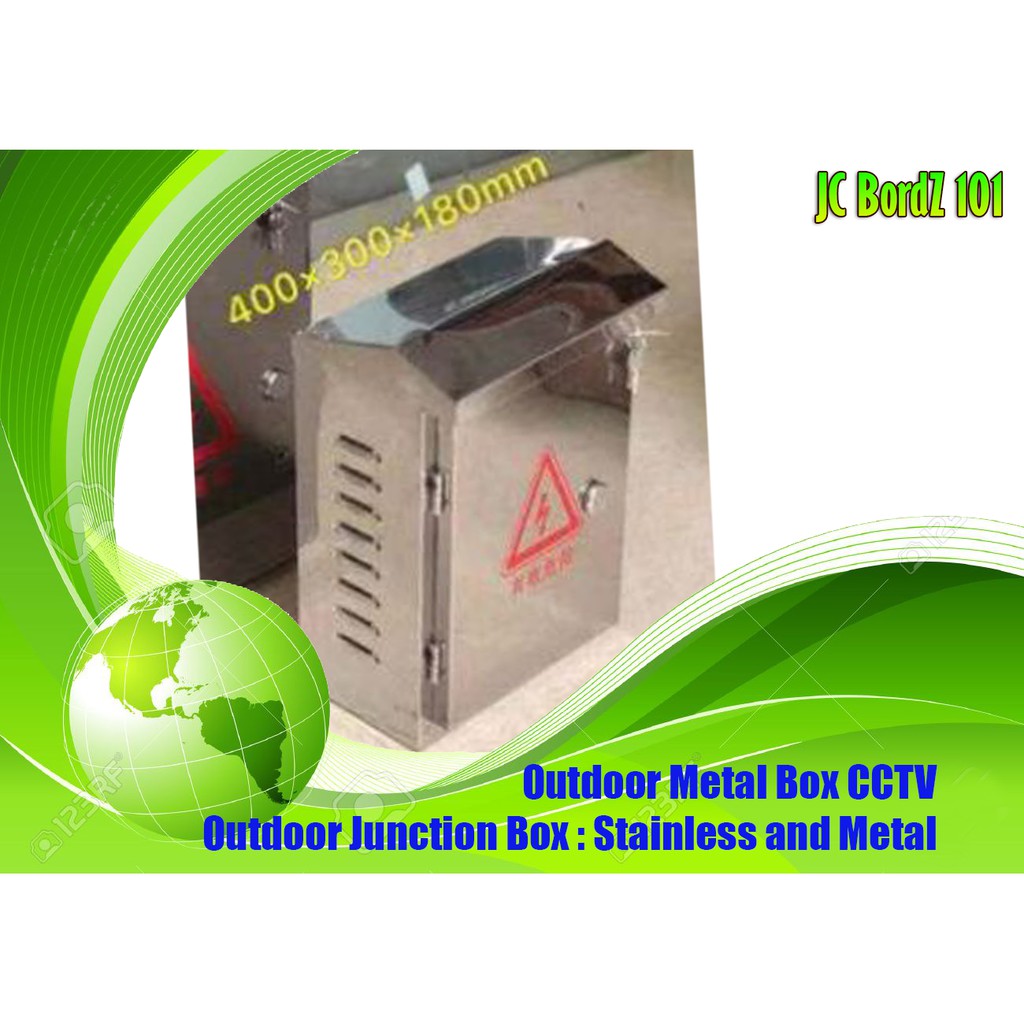 Outdoor Metal Box CCTV Outdoor Junction Box Stainless and Metal