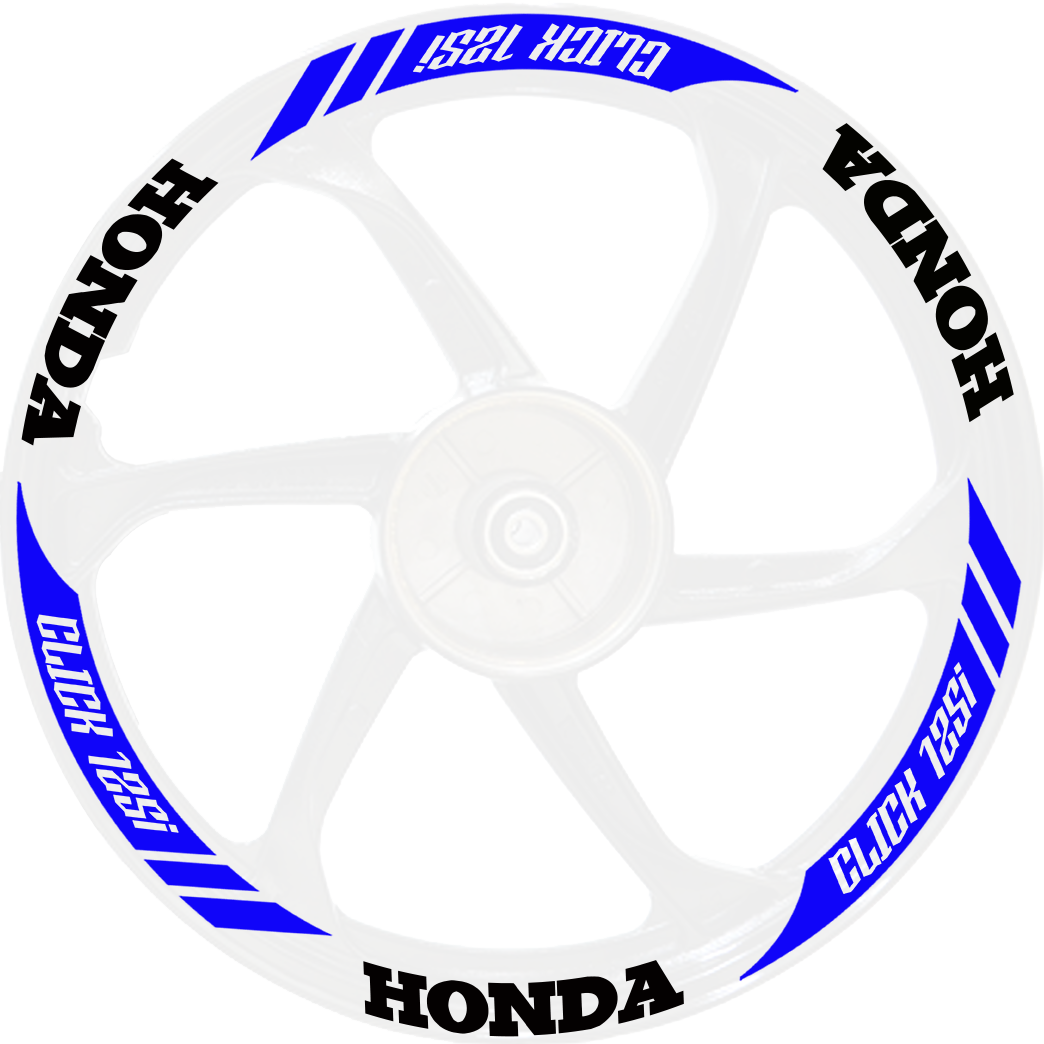 Honda Click 125i Black Honda Decal Mag Sticker Lazada PH