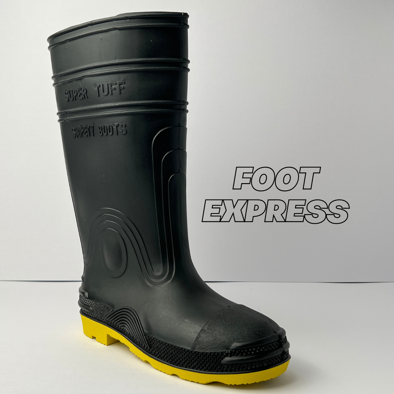 SUPERTUFF Rain Boots Original Orange & Yellow (SteelToe) Lazada PH