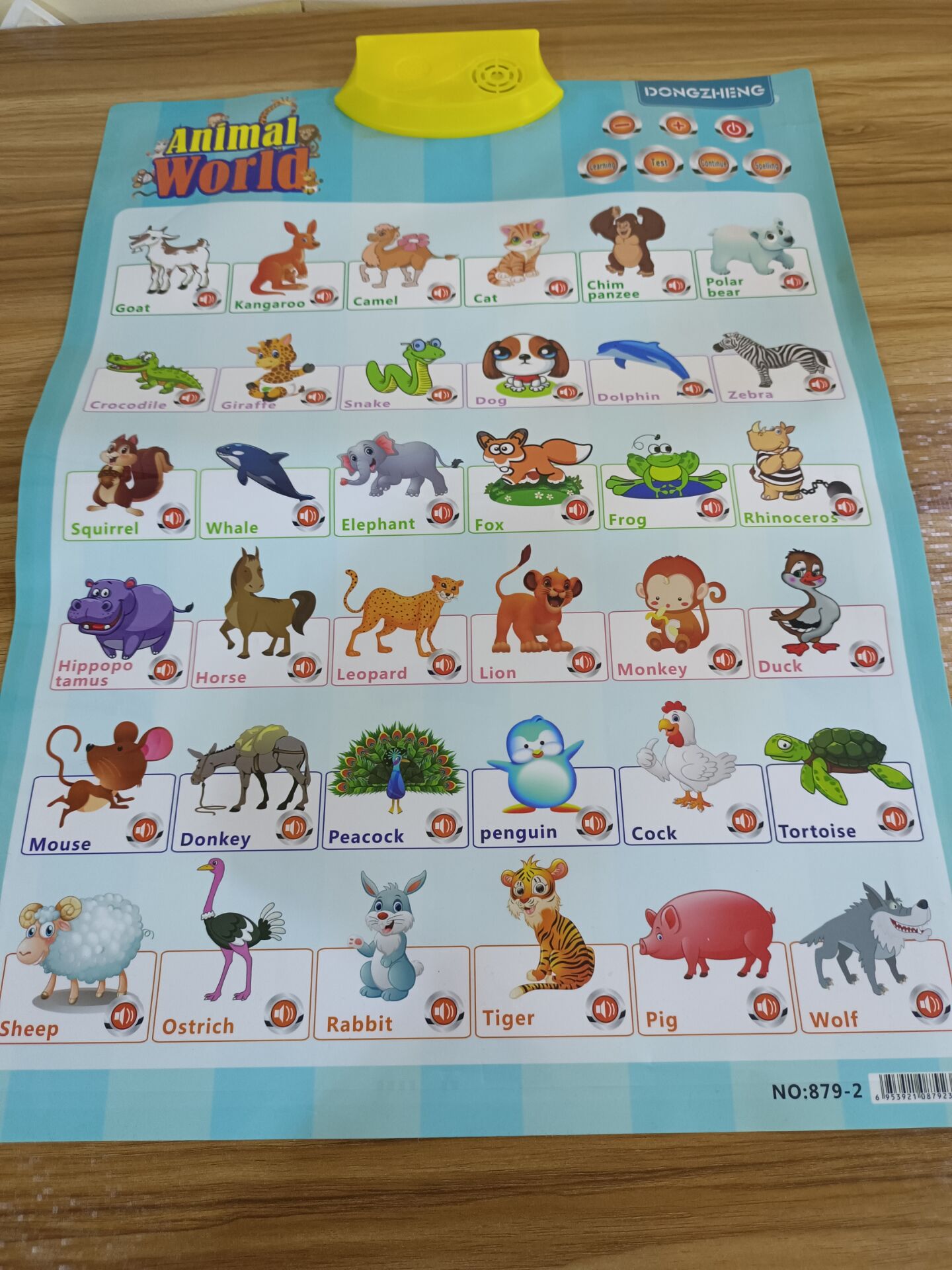 Smart Learning Sound Wall Chart for kids Learning chart Poster ...