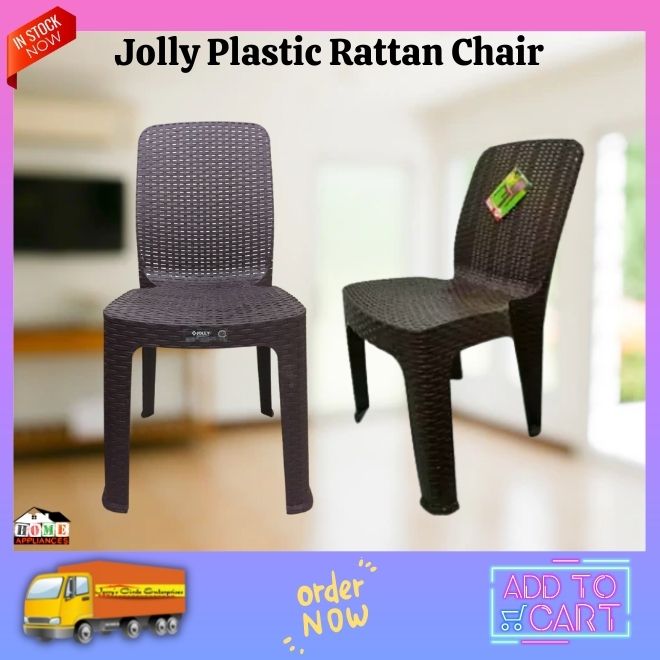 jolly plastic rattan chair