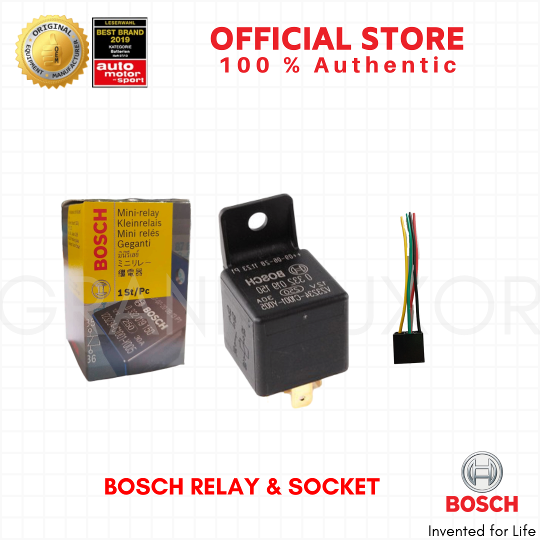 Bosch RELAY 12v 150 12v Socket Lazada PH