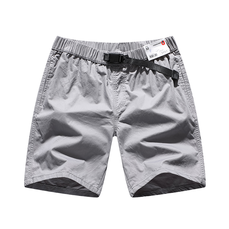 URBAN PIPE Plain Shorts For Men W/ ADJUSTABLE Strap Buckle Below The ...