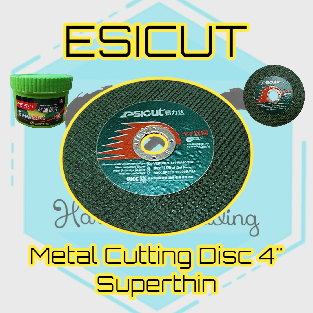 ESICUT Metal Superthin Cutting Disc 4 Inches | Lazada PH
