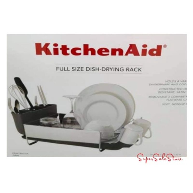 KitchenAid Full Size DishDrying RackGray Lazada PH