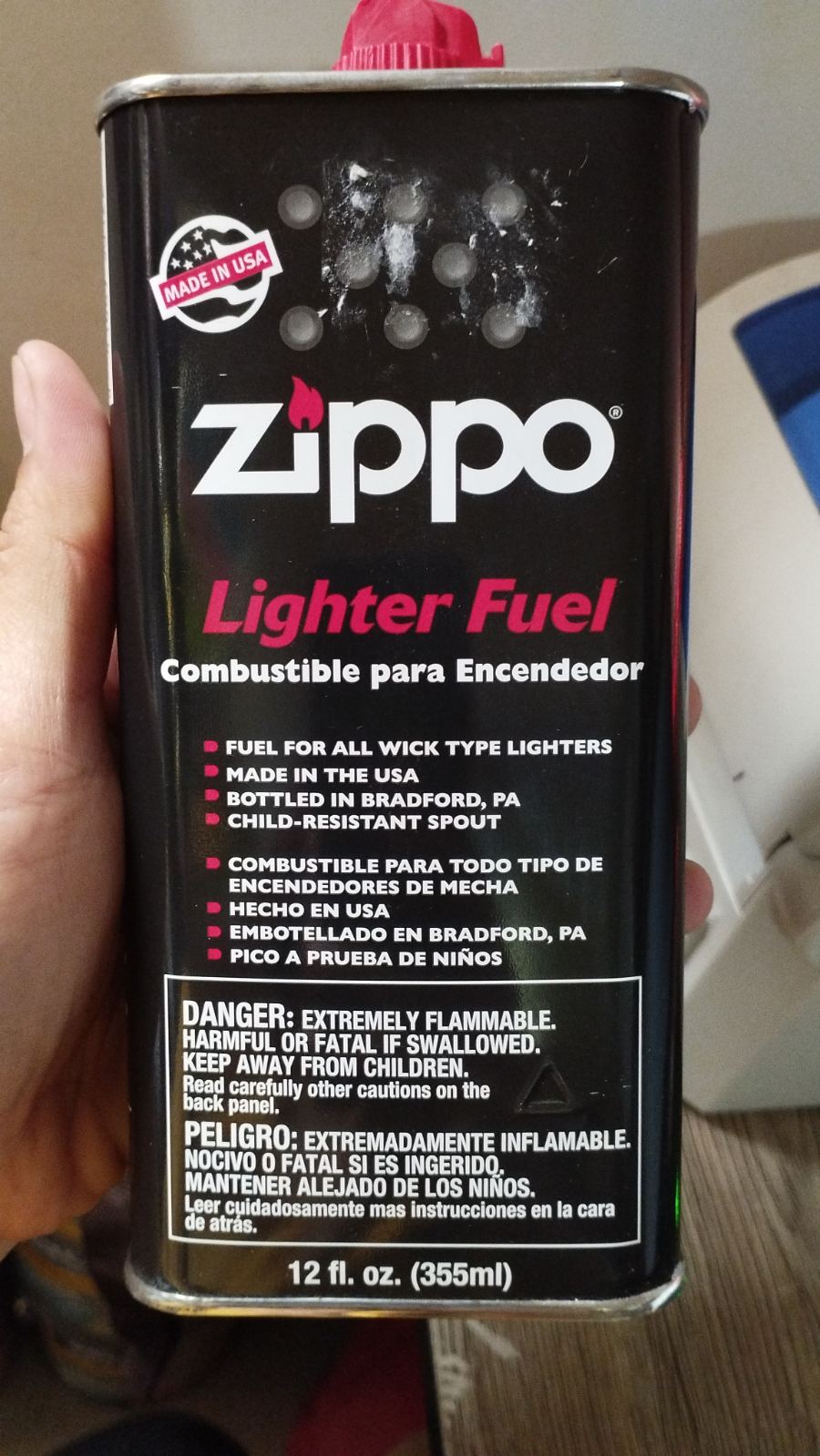 Zippo Lighter Fluid Refill 12oz Lazada PH