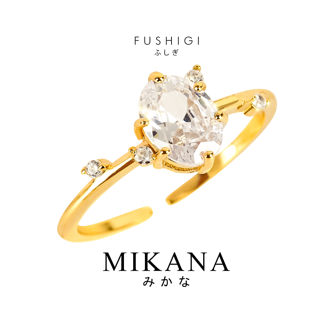 Mikana 18k Gold Plated Terumi Ring Accessories For Women fashion korean ...