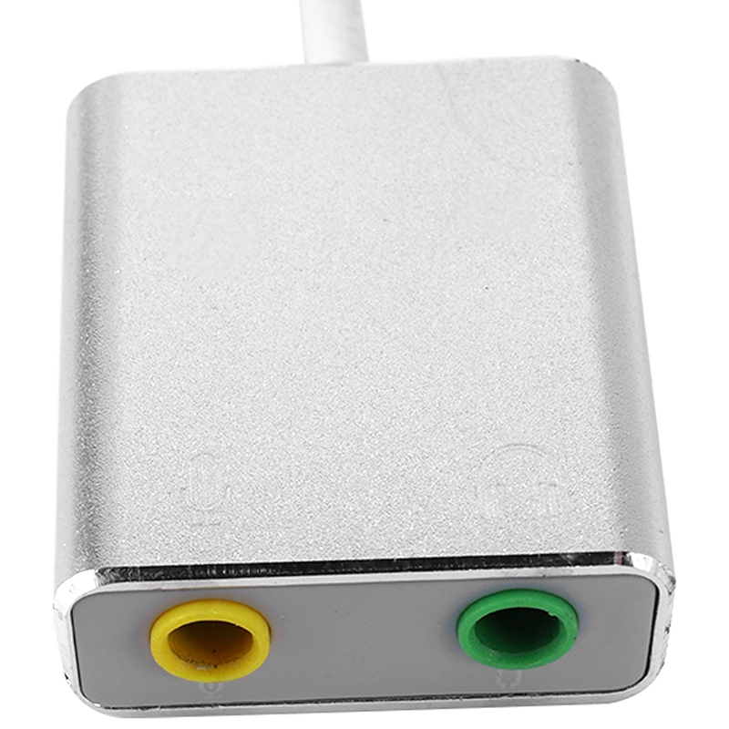 Connector Type C Cable Sound Card Splitter External Adapter Headphone Usb Sound Card External Adapter With 3.5Mm Female