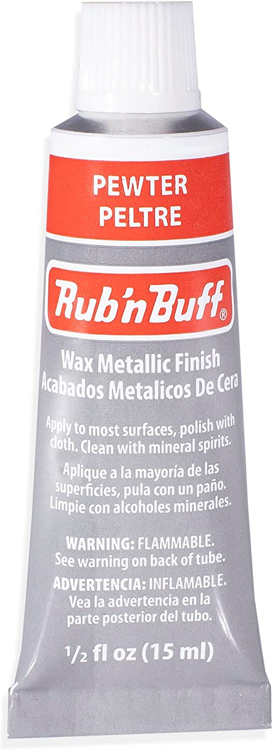 Rub 'n Buff Open Stock Metallic Wax Finish .5oz-Spanish Copper