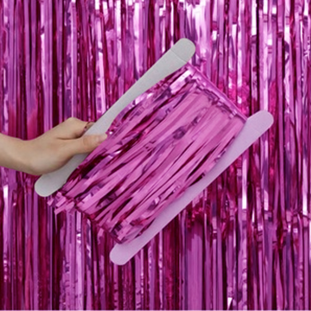 Foil Curtain Backdrop Decoration 1 x 2 Meters Foil Curtain for