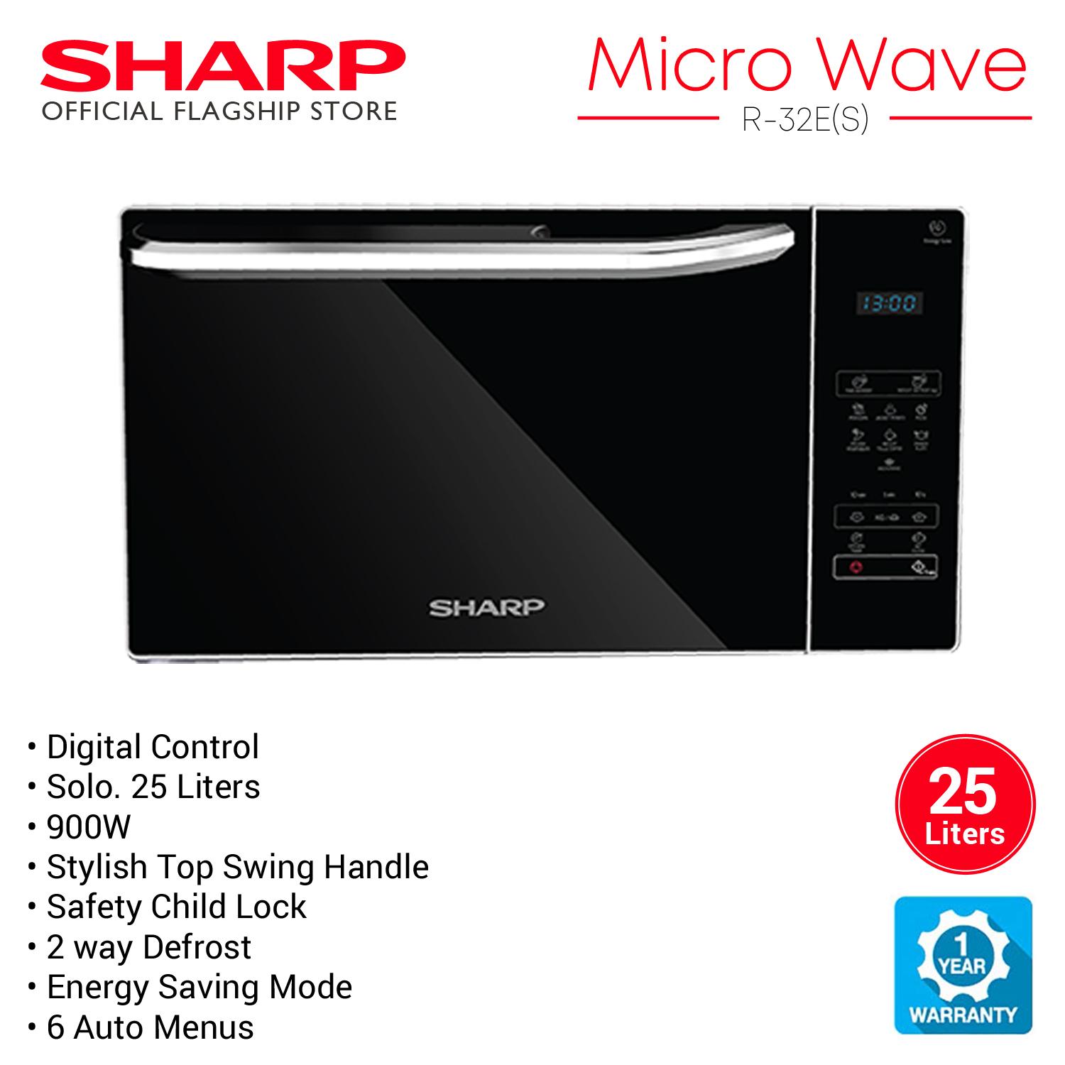 Sharp Microwave Oven R32E(S) 25 Liters