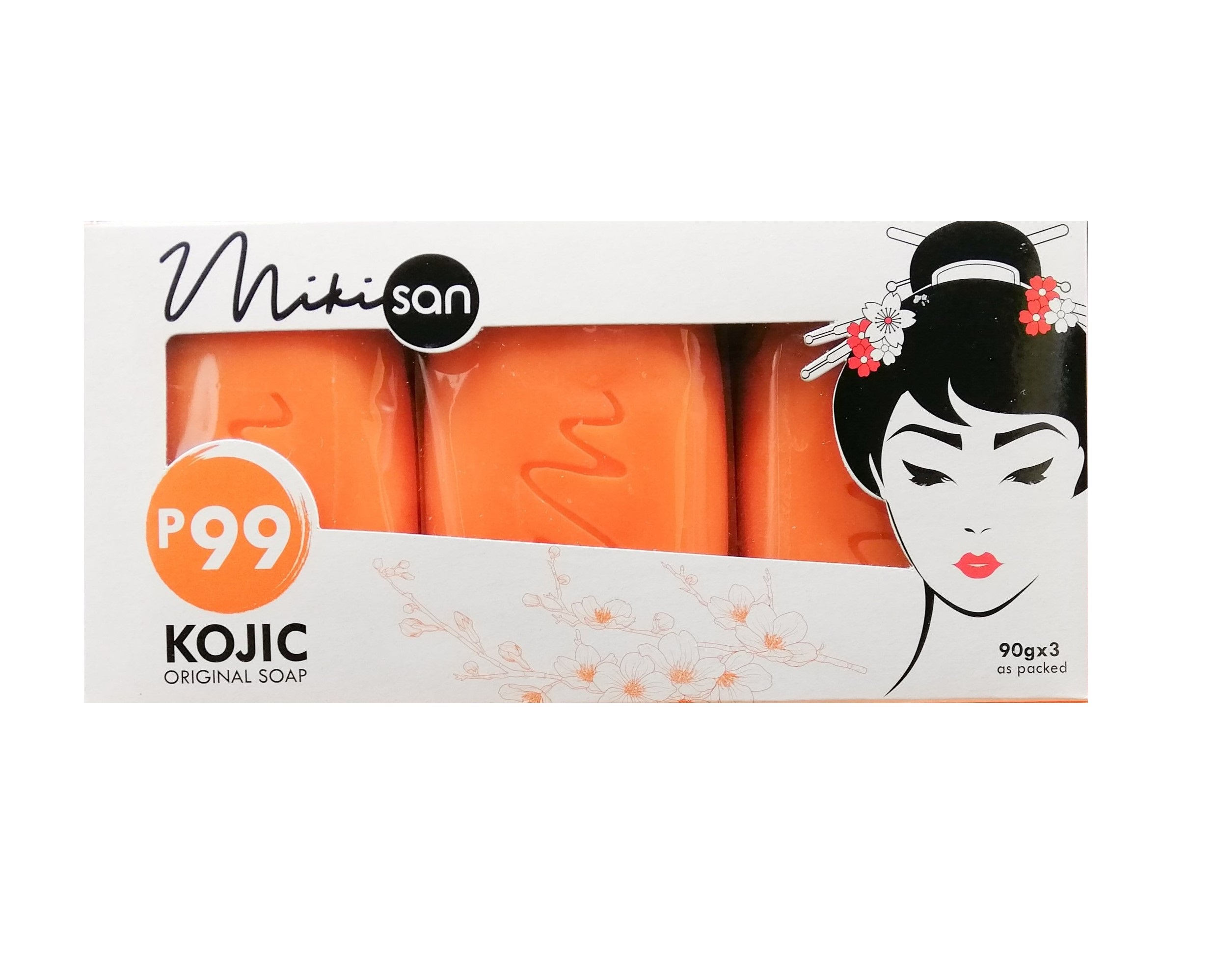 Miki San Kojic Original Soap 90g x 3 Packed | Lazada PH