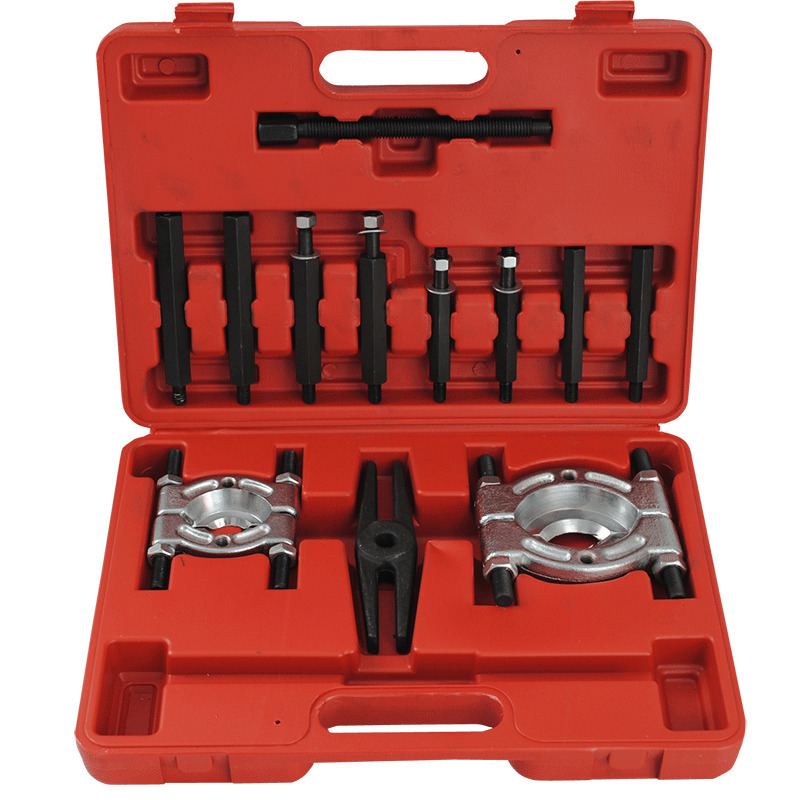 XHQ 12Pcs 14PCS Universal Gear Pullers Bearing Separator and Puller Set Removal Kit 2 and 3