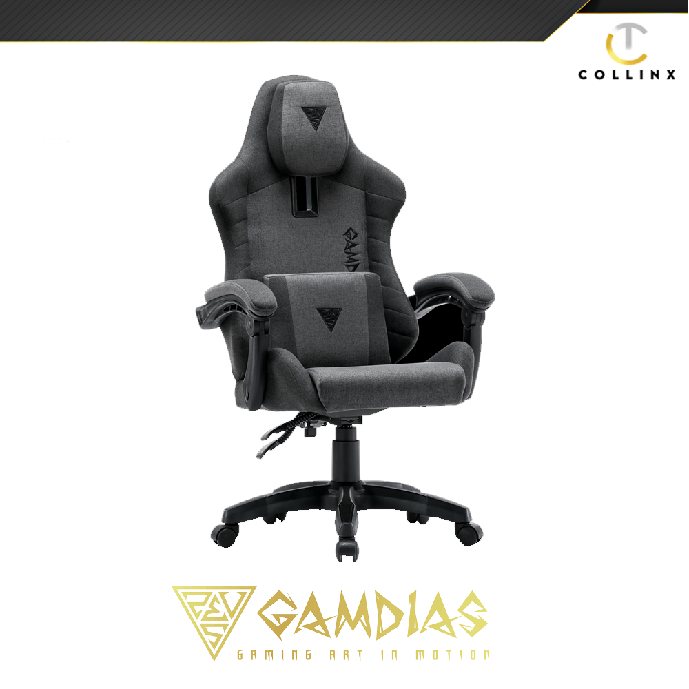 GAMDIAS GAMING CHAIR ZELUS E3 WEAVE Adjustable Headrest Premium