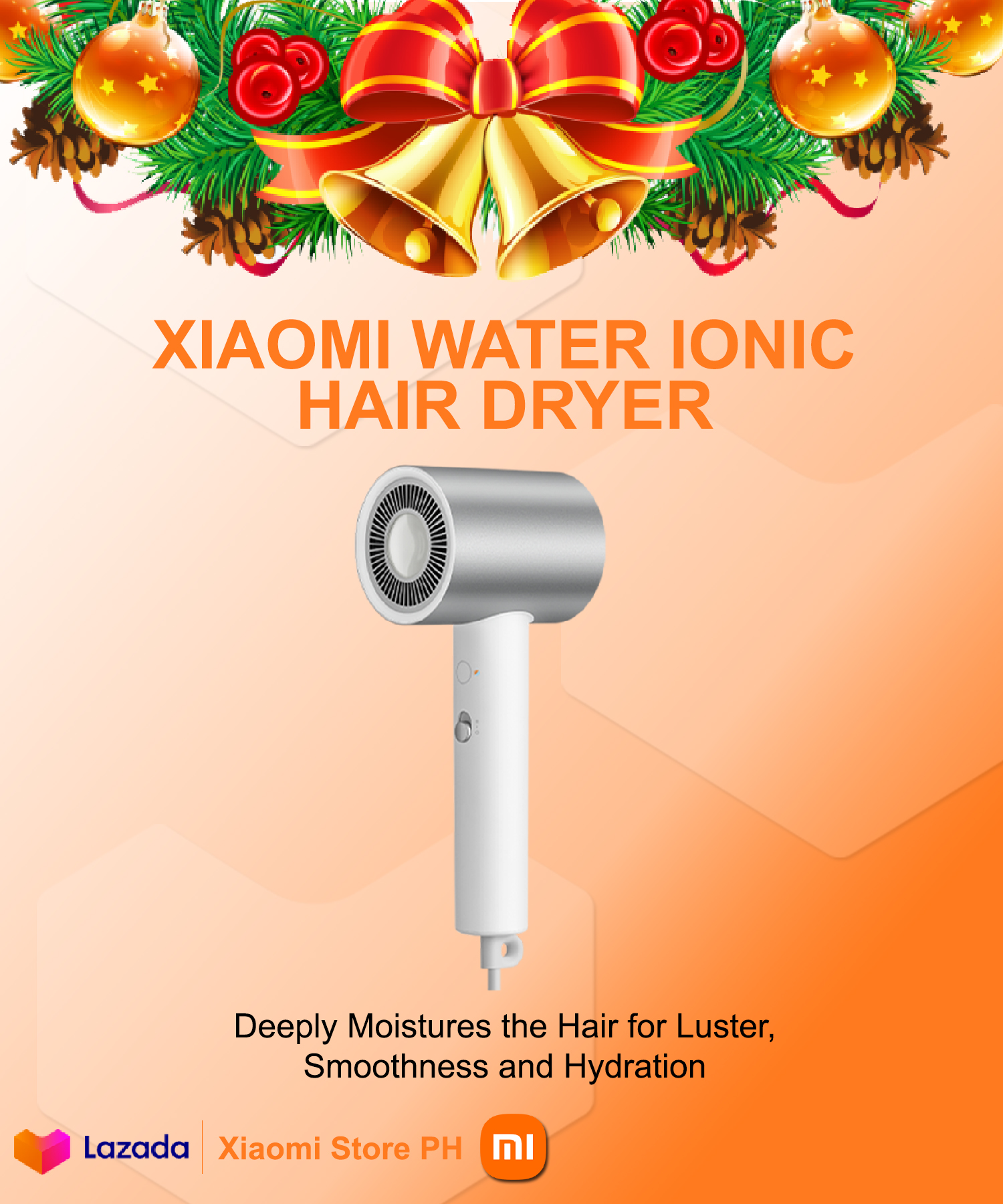 Xiaomi Water Ionic Hair Dryer H500 Lazada PH