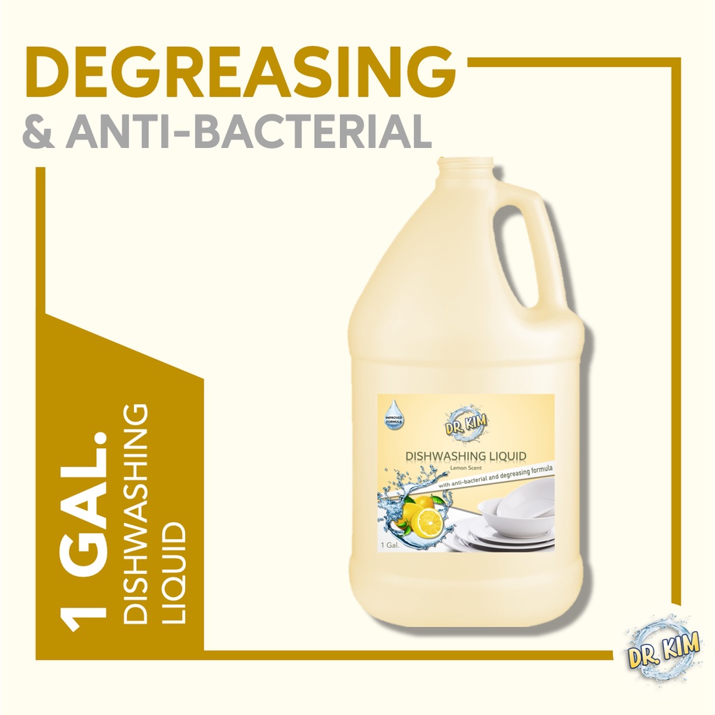 Dr. Kim Dishwashing Liquid with Degreasing and AntiBacterial Formula