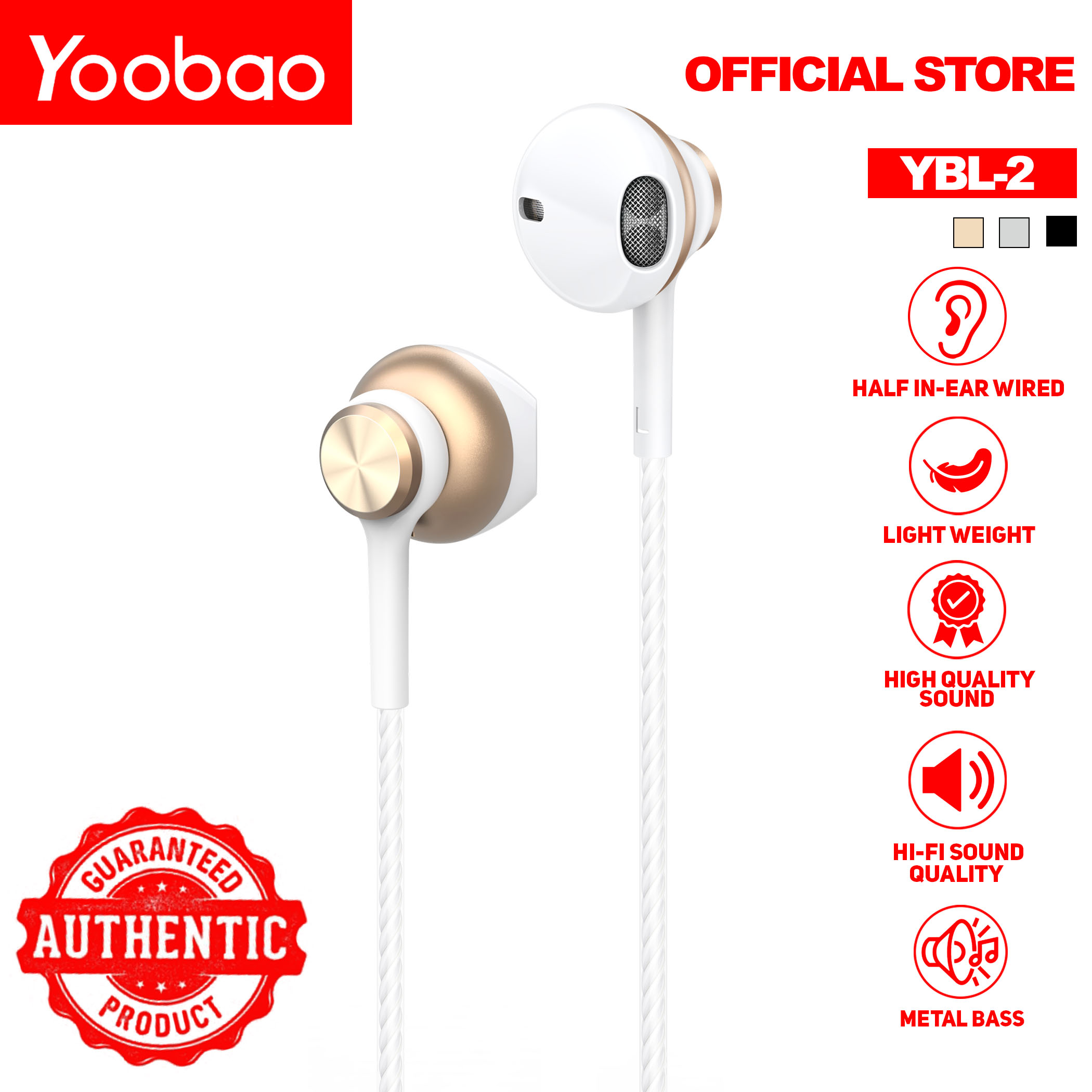 yoobao wireless earphones