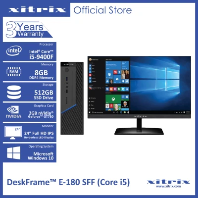 Xitrix DeskFrame E-180 ( Core i5) Desktop Computer ( NO OS)